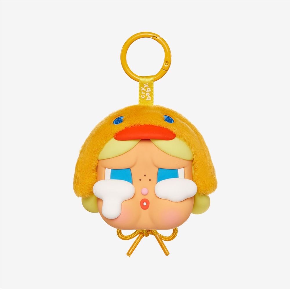 Pop Mart Crybaby Crying Again Earphone Case Duck You